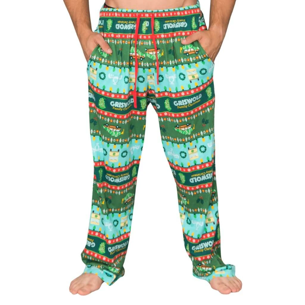 Costume Agent MOVIES National Lampoon's Griswold Family Christmas Vacation Fair Isle Lounge Pants 1 Costume Agent MOVIES National Lampoon's Griswold Family Christmas Vacation Fair Isle Lounge Pants