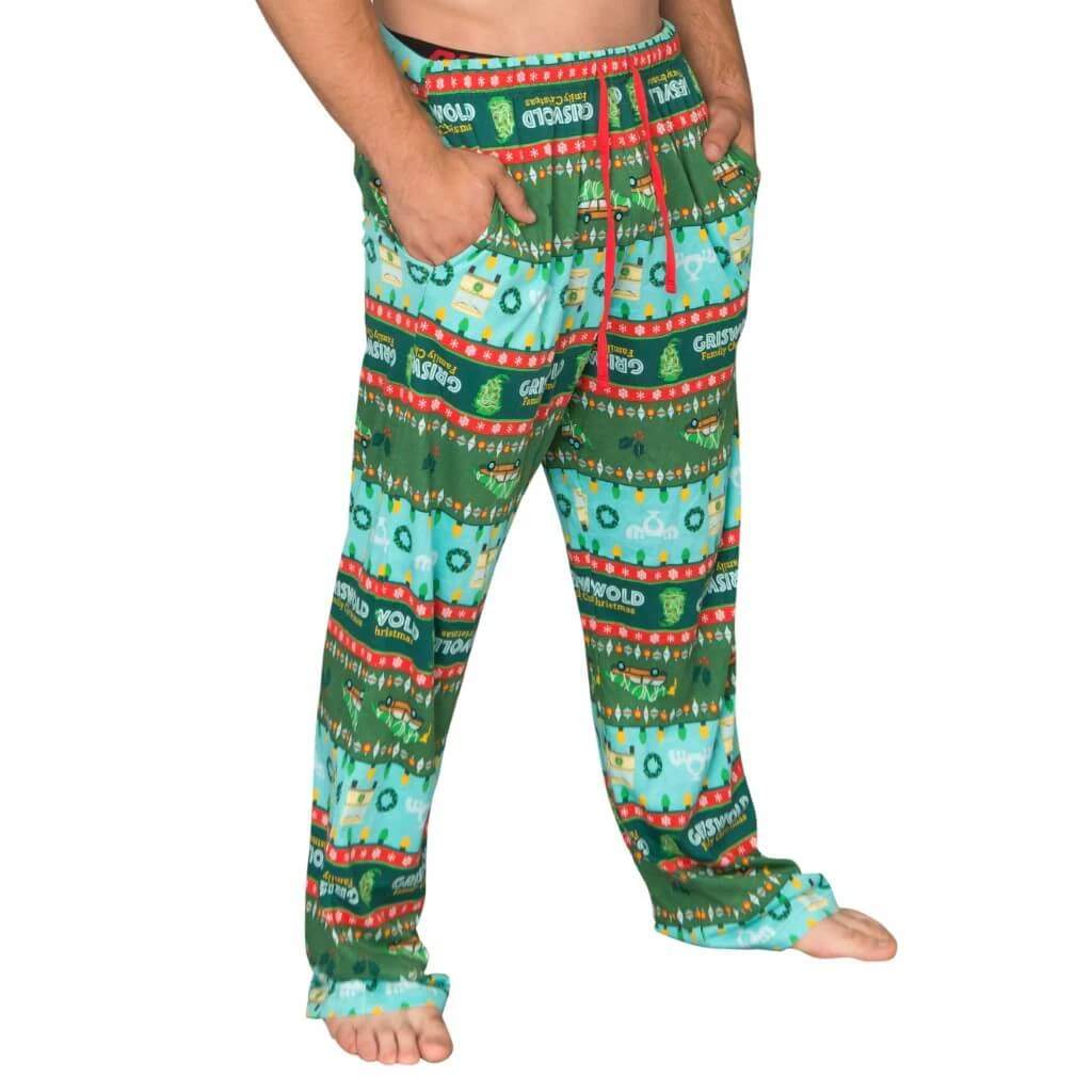 Costume Agent MOVIES National Lampoon's Griswold Family Christmas Vacation Fair Isle Lounge Pants 2 Costume Agent MOVIES National Lampoon's Griswold Family Christmas Vacation Fair Isle Lounge Pants