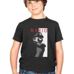 Fifth Sun Youth Shirts Mario Scarface Parody T-shirt