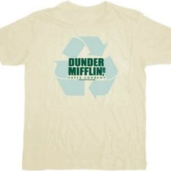 T-Line Dunder Mifflin Inc Recyling Paper Company T-shirt Comedy