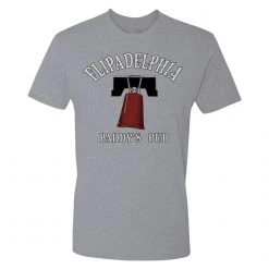 Costume Agent Paddy's Pub Flipadelphia Heather Grey T-shirt TV SHOWS