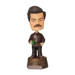 Vendor-unknown Parks And Recreation Ron Swanson Collectible Bobblehead Accessories / Footwear
