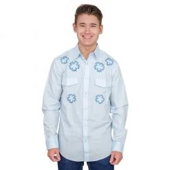 Costume Agent President Pedro Button Down Costume Shirt