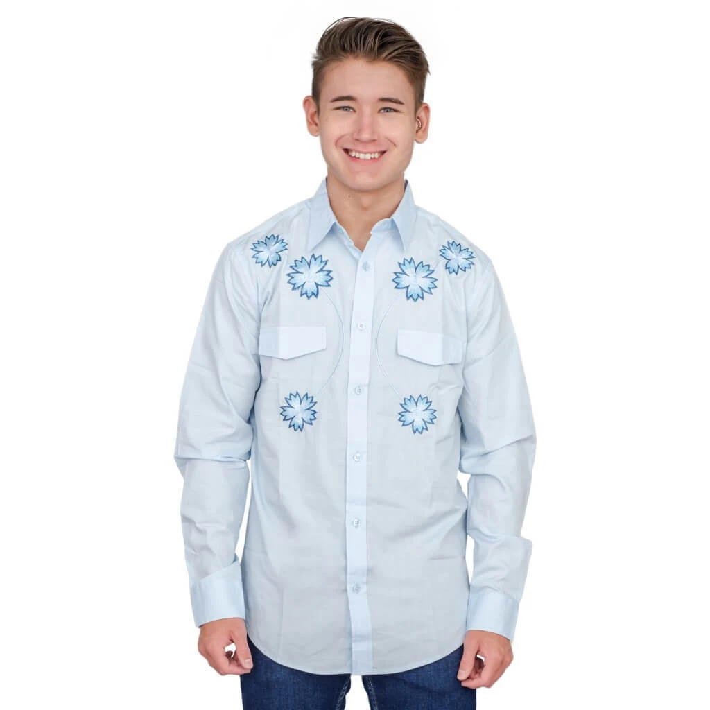 Costume Agent President Pedro Button Down Costume Shirt 2 Costume Agent President Pedro Button Down Costume Shirt