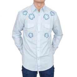 Costume Agent President Pedro Button Down Costume Shirt