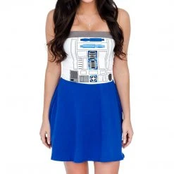 Mighty Fine R2D2 Juniors Costume Tube Dress