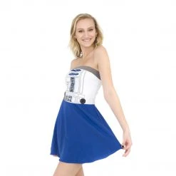 Mighty Fine R2D2 Juniors Costume Tube Dress 7 Mighty Fine R2D2 Juniors Costume Tube Dress
