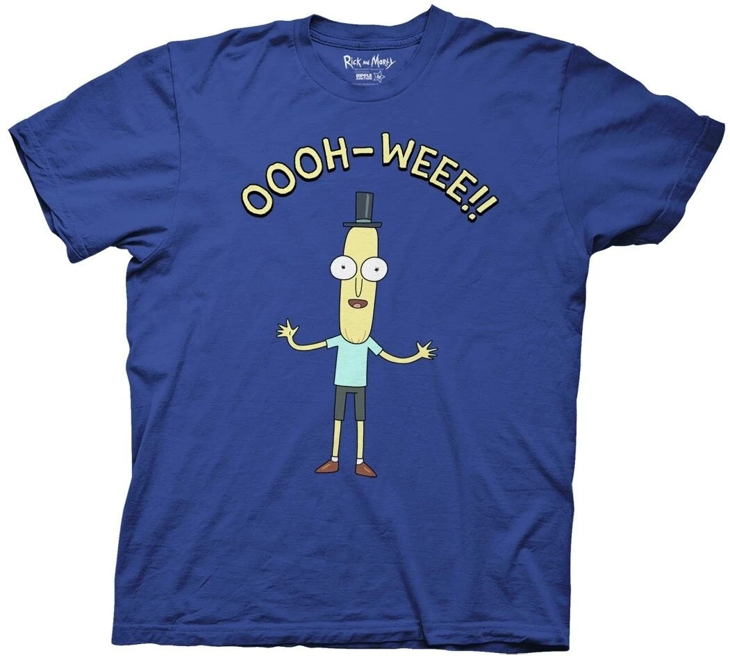 Ripple Junction Men's Shirts Mr Poopybutthole OOOH WEEE Blue T-shirt 1 Ripple Junction Men's Shirts Mr Poopybutthole OOOH WEEE Blue T-shirt