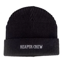 Costume Agent Reaper Crew Adult Black Beanie Hat TV SHOWS