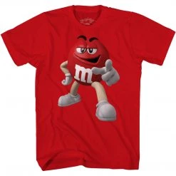 Mad Engine M&M's Candy Character Face Adult T-Shirt Shirts / Tops 8 Mad Engine M&M's Candy Character Face Adult T-Shirt Shirts / Tops