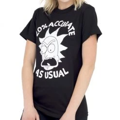 Ripple Junction Rick Sanchez Only 20% Accurate As Usual T-Shirt