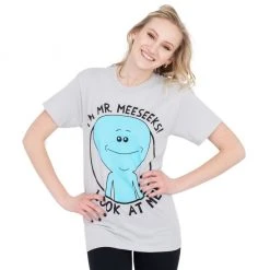 Ripple Junction Rick And Morty Mr. Meeseeks Look At Me T-Shirt Shirts / Tops