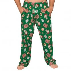 Underboss Rick And Morty Happy Human Holidays Lounge Pants Pajamas / Underwear