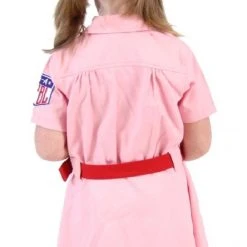 Costume Agent Rockford Peaches Pink Baseball Girls Costume Dress