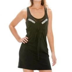 Underboss Dresses / Leggings SOA Sleep Tank Dress With Mesh Trim