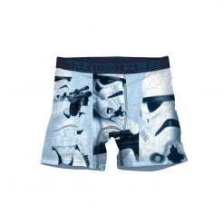 Mad Engine Star Wars Super Trooper Collage Adult Light Blue Boxer Briefs Boxers