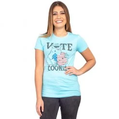 Mighty Fine Sesame Street Vote Cookies Cookie Monster T-Shirt