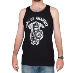 Changes Sons Of Anarchy Classic Reaper Tank Top Men's Shirts