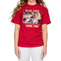 Trevco Star Trek Episode 34 Amok Time Cardinal T-Shirt