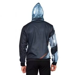 Mad Engine Sweaters & Sweatshirts Star Wars Captain Phasma Poly Zip Up Costume Hoodie 7 Mad Engine Sweaters & Sweatshirts Star Wars Captain Phasma Poly Zip Up Costume Hoodie