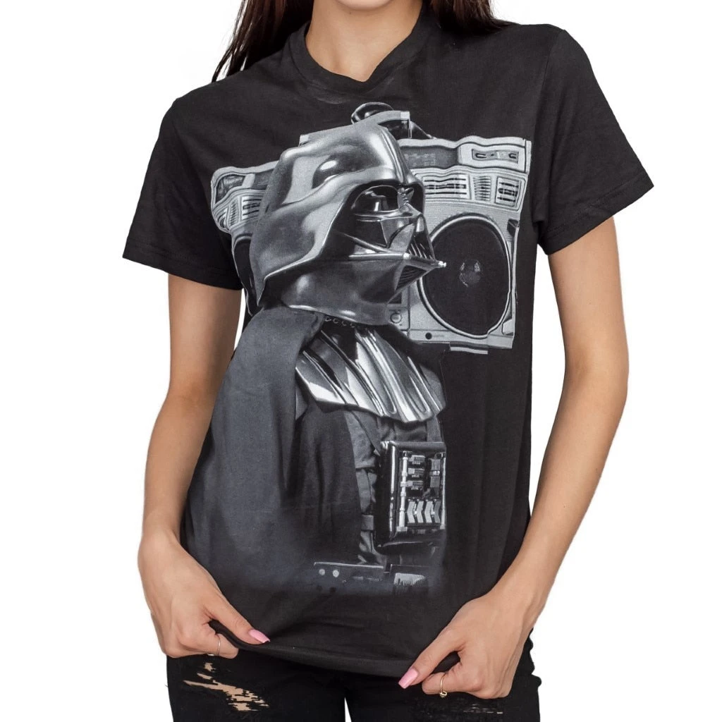 Mad Engine Star Wars Darth Vader Boombox Retro T-shirt 3 Mad Engine Star Wars Darth Vader Boombox Retro T-shirt