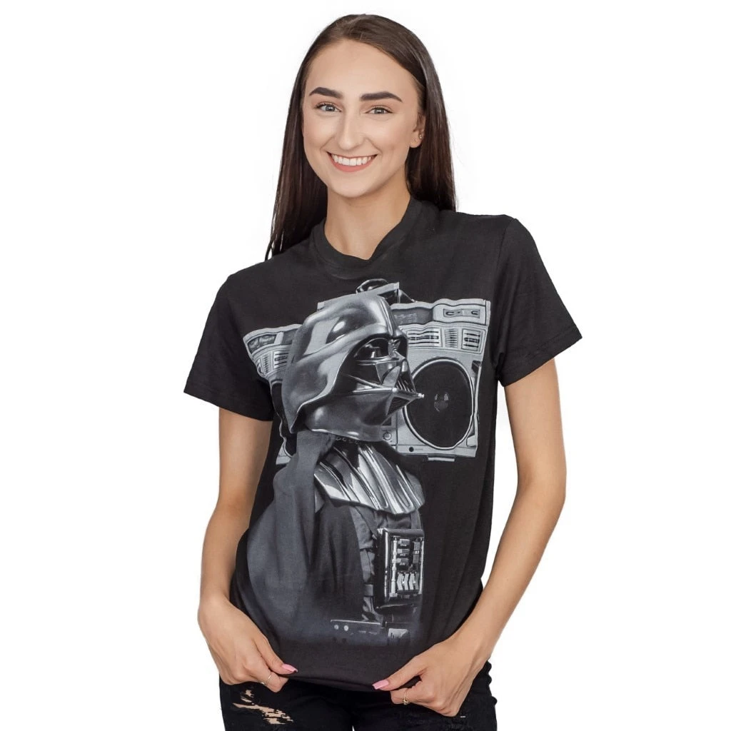 Mad Engine Star Wars Darth Vader Boombox Retro T-shirt 4 Mad Engine Star Wars Darth Vader Boombox Retro T-shirt