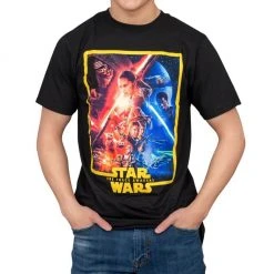 Fifth Sun Shirts / Tops Star Wars The Force Awakens Poster T-shirt