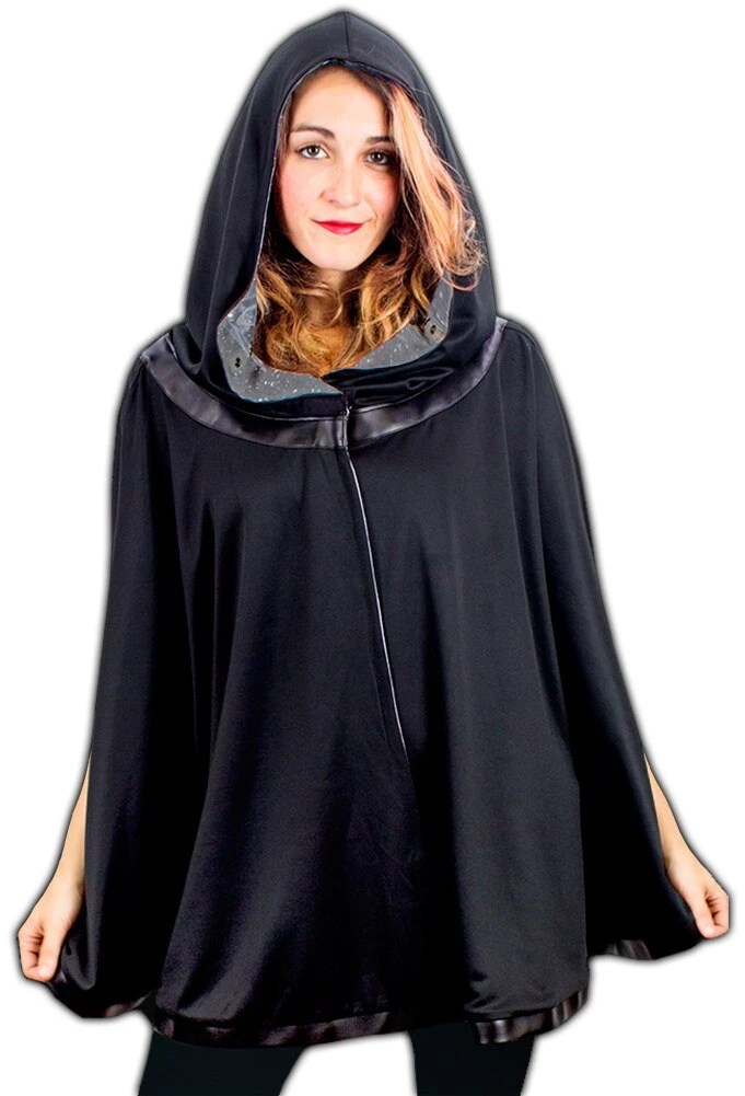 Mighty Fine Star Wars Galaxy Reversible Hooded Cape 4 Mighty Fine Star Wars Galaxy Reversible Hooded Cape