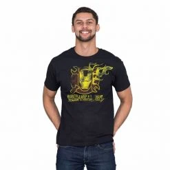 Mighty Fine Stark Industries Mechanical Department Vintage Distressed T-Shirt Men's Shirts