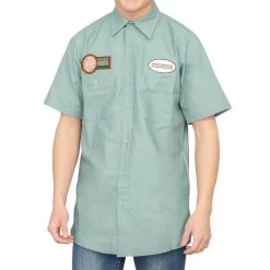 Mighty Fine TMNT Michelangelo Pizza Delivery Work Shirt