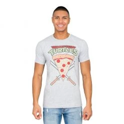 Junk Food Shirts / Tops TMNT Pizza Slice Adult T-Shirt