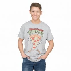 Junk Food Shirts / Tops TMNT Pizza Slice Adult T-Shirt