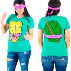 Mighty Fine TMNT Costume Juniors T-Shirt Shirts / Tops