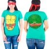 Mighty Fine TMNT Costume Juniors T-Shirt Shirts / Tops