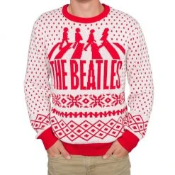Hybrid Apparel Sweaters & Sweatshirts The Beatles Abbey Road Christmas Sweater