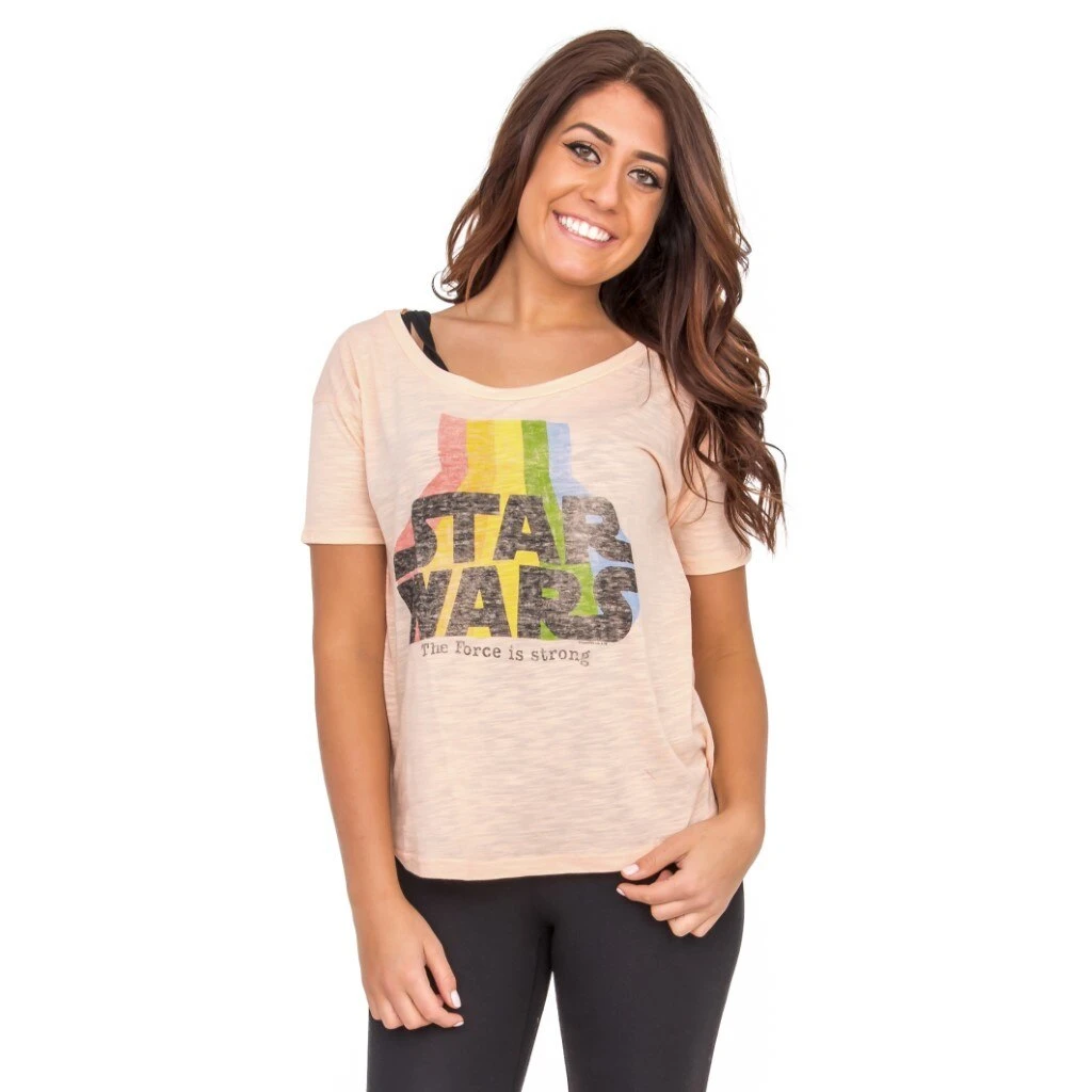 Junk Food The Force Is Strong Vintage T-shirt 4 Junk Food The Force Is Strong Vintage T-shirt