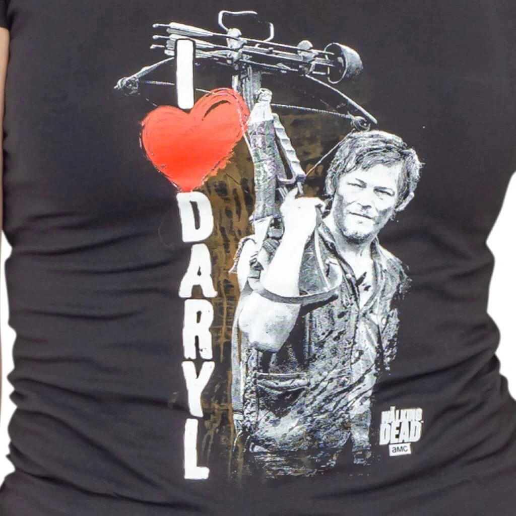 Calhoun Shirts / Tops The Walking Dead I Heart Daryl Cover Up 3 Calhoun Shirts / Tops The Walking Dead I Heart Daryl Cover Up