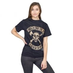 Changes The Walking Dead Survivor Skull T-Shirt Men's Shirts
