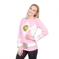 Mighty Fine Shirts / Tops The Power Rangers Long Sleeve Costume T-shirt And Gloves