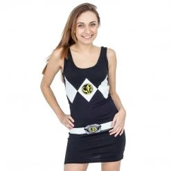 Mighty Fine The Power Rangers Sexy Tunic Tank Dresses Dresses / Leggings 12 Mighty Fine The Power Rangers Sexy Tunic Tank Dresses Dresses / Leggings