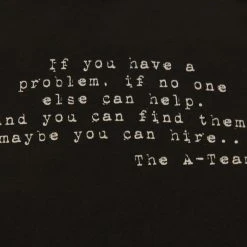 Art Box The A-Team Bullet Holes T-shirt