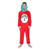 MJC Thing 1 To 6 Interchangeable Patches Adult Union Suit Pajamas / Underwear