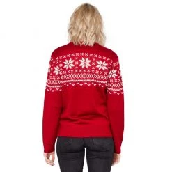 Mighty Fine Thing 1 Is On The Run Ugly Christmas Sweater Sweaters & Sweatshirts