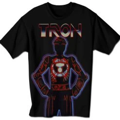 Mad Engine Tron Armor Black Adult T-shirt