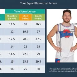 Freeze Space Jam Tune Squad Basketball Jersey TV SHOWS