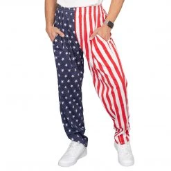 Costume Agent USA American Flag Lounge Pants Pajamas Pajamas / Underwear