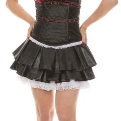 Underboss Harley Quinn Corset And Tutu Skirt Costume Set MOVIES