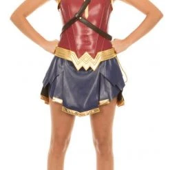 Underboss MOVIES Wonder Woman Warrior Corset And Skirt Costume Set