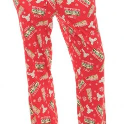 Underboss Christmas Vacation Shitter's Full Red Lounge Pants Pajamas / Underwear