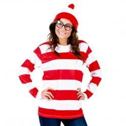 Mad Engine Where's Waldo DELUXE Adult Costume Set
